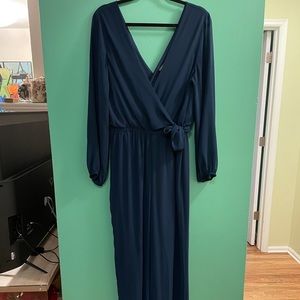 Express Women’s Navy Jumpsuit